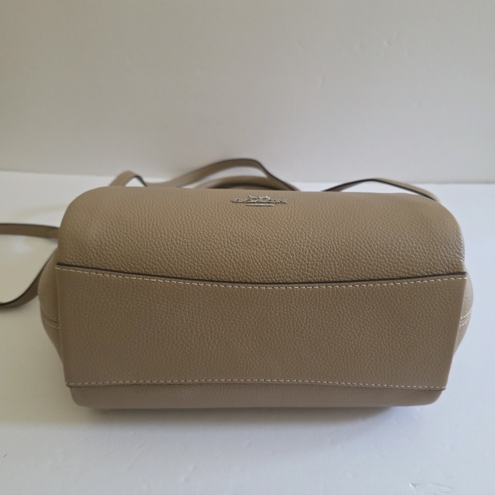 Coach Elise Pebble Leather Satchel - Picture 7 of 16